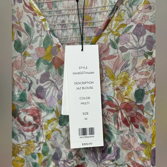 NWT Veronica Beard Jaz Blouse - Picture 6 of 7